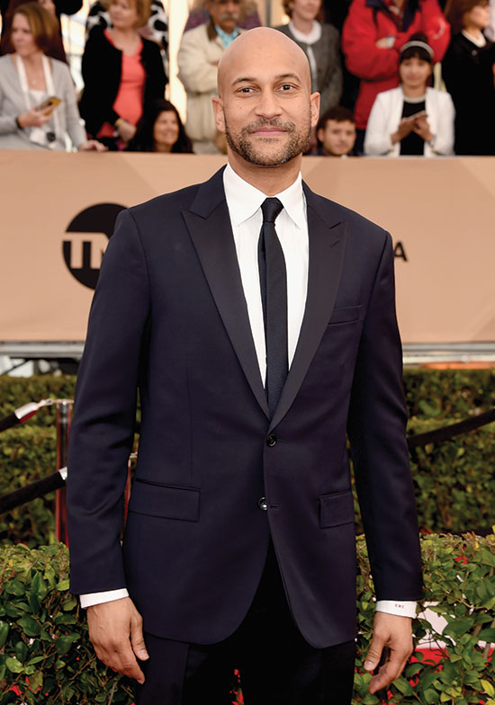Keegan Michael Key arrives at the SAG Awards Keegan Michael Key arrives at the SAG Awards