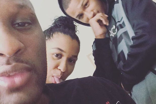 Lamar Odom and Kids