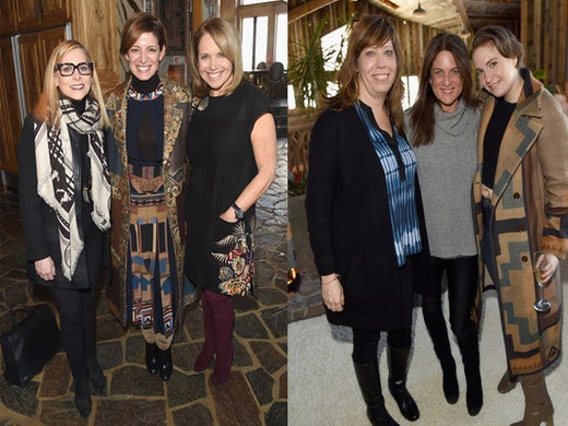 Glamour's Women Rewriting Hollywood Lunch at Mimi Griswold's ornate home (there is a hot tub and a river in the living room) brought power women together: Dawn Ostroff, host Cindi Leive, Katie Couric, WIF's Kristen Schaffer and Cathy Schulman, and Lena Dunham.