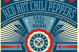Red Hot Chili Peppers Set to Play ‘Feel the Bern’ Benefit Concert Supporting Bernie Sanders