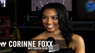 Miss Golden Globe Corinne Foxx on Her Dad Jamie, Partying With Leo, Eating Pizza With Ellen (Video)