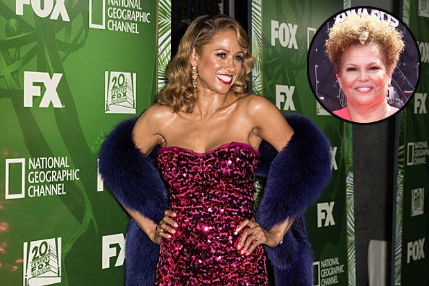 Stacey Dash and BET's Debra Lee