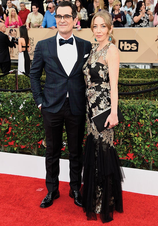 Ty Burell arrives at the SAG Awards Ty Burell arrives at the SAG Awards