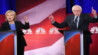 Democratic Debate: Bernie Sanders Says Bill Clinton’s Behavior ‘Deplorable,’ Is Annoyed by Question