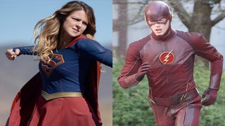 Grant Gustin Shares First Look at ‘Flash’-‘Supergirl’ Crossover (Photo)