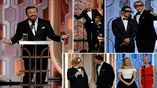 Golden Globes Review: Ricky Gervais’ Meanness Livens Up a Boring Night