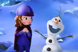 ‘Frozen’s’ Olaf to Appear on Disney Channel’s ‘Sofia the First’ (Photo)