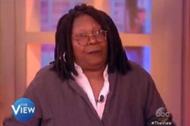 ‘The View’s’ Whoopi Goldberg Rips ‘Dummy’ Trump: ‘You Can’t Badmouth an Entire Country’ (Video)