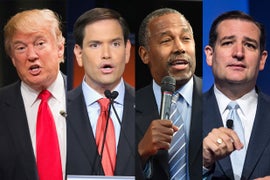 Republican Town Hall Battle: Donald Trump vs. Cruz, Rubio and Carson