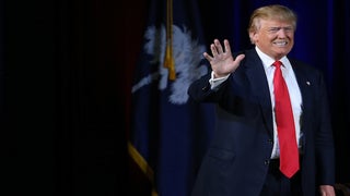 Trump Today: Biting at Hillary’s Bark, Clowning Jeb’s Contact Lenses (Video)
