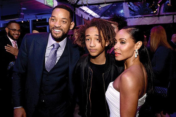 Jaden and Will Smith