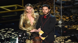 ‘Suicide Squad’ Stars Margot Robbie, Jared Leto Fire Up Oscars