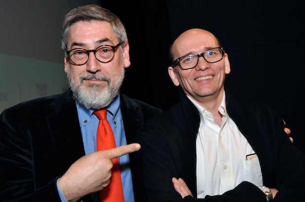 John Landis and Gavin Smith