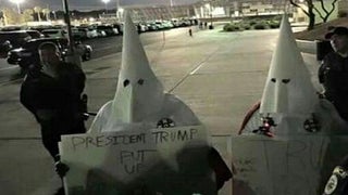 Self-Proclaimed Trump Supporters Wear KKK Robes at Nevada Caucus