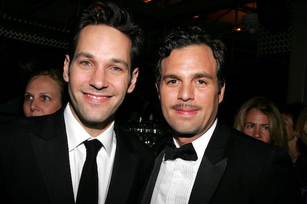 Paul Rudd and Mark Ruffalo at the 60th Annual Tony Awards At Radio City Music Hall After Party