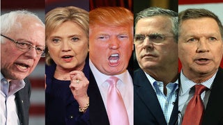 Town Hall Brawl: Clinton and Sanders vs. Trump, Bush and Kasich