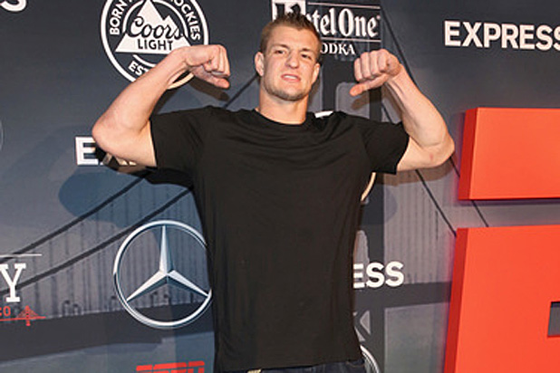 Rob Gronkowski ESPN Party Rob Gronkowski ESPN Party
