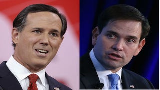 Rick Santorum Endorses Marco Rubio After Dropping Out of Presidential Race