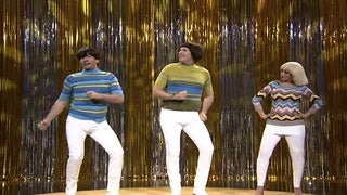 Will Ferrell, Christina Aguilera Squeeze Into Tight Pants With Jimmy Fallon (Video)