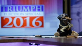 Triumph the Insult Comic Dog Tells Lewd Joke About Hulu, Duggar Family