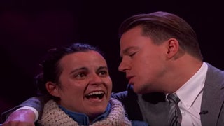 Channing Tatum Whispers Sweet Candy Heart Nothings in Lucky Lady’s Ear (Video)