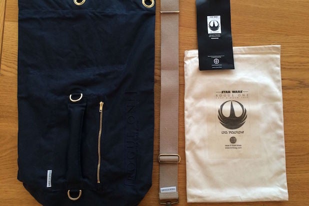 Star Wars Rogue One bags with possible new logos