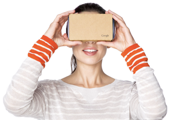 Google's Cardboard virtual reality headset