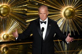 Oscars: Joe Biden Rallies Hollywood to Prevent Sexual Assault (Video)