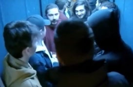Shia LeBeouf Grants Fan’s Wish, Whacks Him in Face (Video)