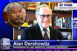 OJ’s Defense Lawyer Alan Dershowitz Questions ‘People v OJ Simpson’ Accuracy (Video)