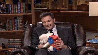 Ben Affleck Plays Superhero ‘Pup Quiz’ With Jimmy Fallon (Video)