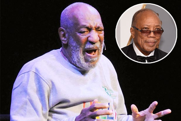 Bill Cosby and Quincy Jones
