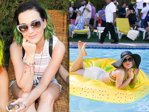 Katy Perry at BMF Music Lounge, 2014.