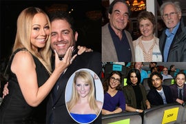 Party Report: Melissa Rauch’s Raunchy Gymnastics Comedy, Mariah Carey’s Brett Ratner Embrace (Photos)