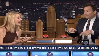 Claire Danes Drops F-Bombs Playing ‘Fast Family Feud’ With Jimmy Fallon (Video)