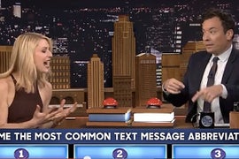 Claire Danes Drops F-Bombs Playing ‘Fast Family Feud’ With Jimmy Fallon (Video)