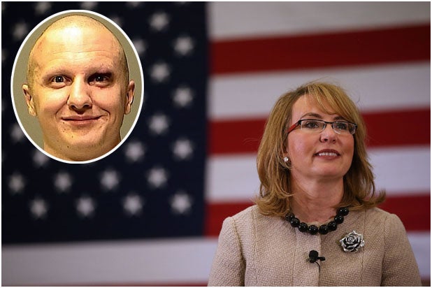 Gabrielle Giffords and Jared Loughner