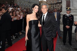 Hillary Clinton Raffling Off a Night With George and Amal Clooney
