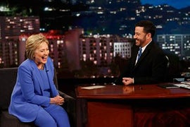 Hillary Clinton Gets a ‘Mansplaining’ Lesson From Jimmy Kimmel (Video)
