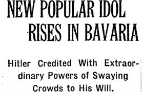 New York Times in 1922: Adolf Hitler’s Anti-Semitism ‘Not So Genuine’