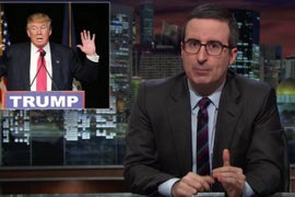 John Oliver Imagines Donald Trump’s Penis, Graphically