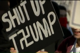 What You Didn’t See During GOP Town Hall: The Anti-Trump Mob Outside (Video)