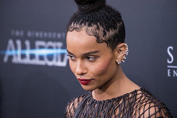 Zoe Kravitz at Allegiant premiere