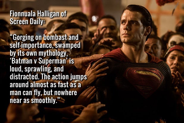 batman v superman critics batman v superman critics