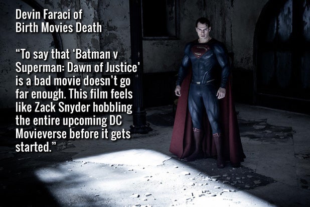 Batman v Superman' Gets Beaten Up by Most Critics in Early Reviews