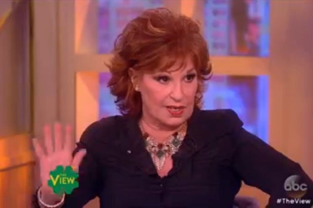 joy behar the view