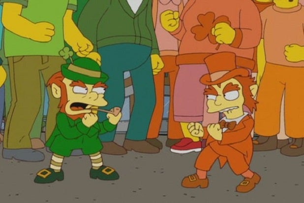 leprechaun the simpsons leprechaun the simpsons