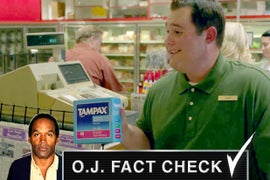OJ Fact Check: That Marcia Clark Tampax Joke Really Happened