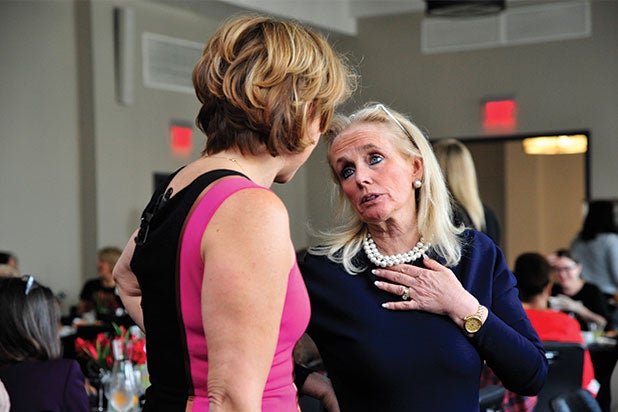 Sharon Waxman Debbie Dingell at Power Women Breakfast Sharon Waxman Debbie Dingell at Power Women Breakfast