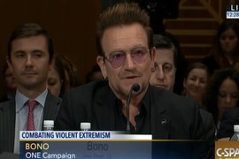 U2’s Bono Shredded on Twitter for Praising Mike Pence’s AIDS Efforts
